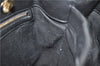 Authentic GUCCI Bamboo Shopper Small Hand Bag Purse Leather 336032 Black 1827G