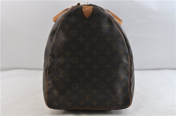 Authentic Louis Vuitton Monogram Keepall 60 Boston Bag M41422 LV 1828D