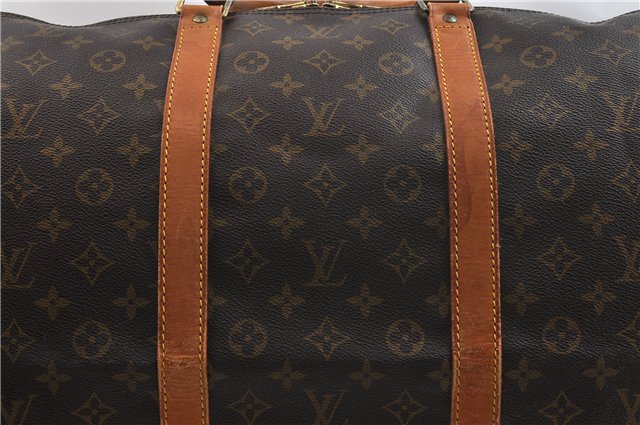 Authentic Louis Vuitton Monogram Keepall 60 Boston Bag M41422 LV 1828D