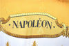 Authentic HERMES Carre 90 Scarf "NAPOLEON" Silk Yellow Box 1828G