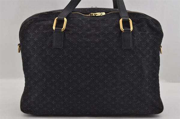 Authentic Louis Vuitton Monogram Mini Claudine 2Way Boston Bag M42331 Blue 1828I