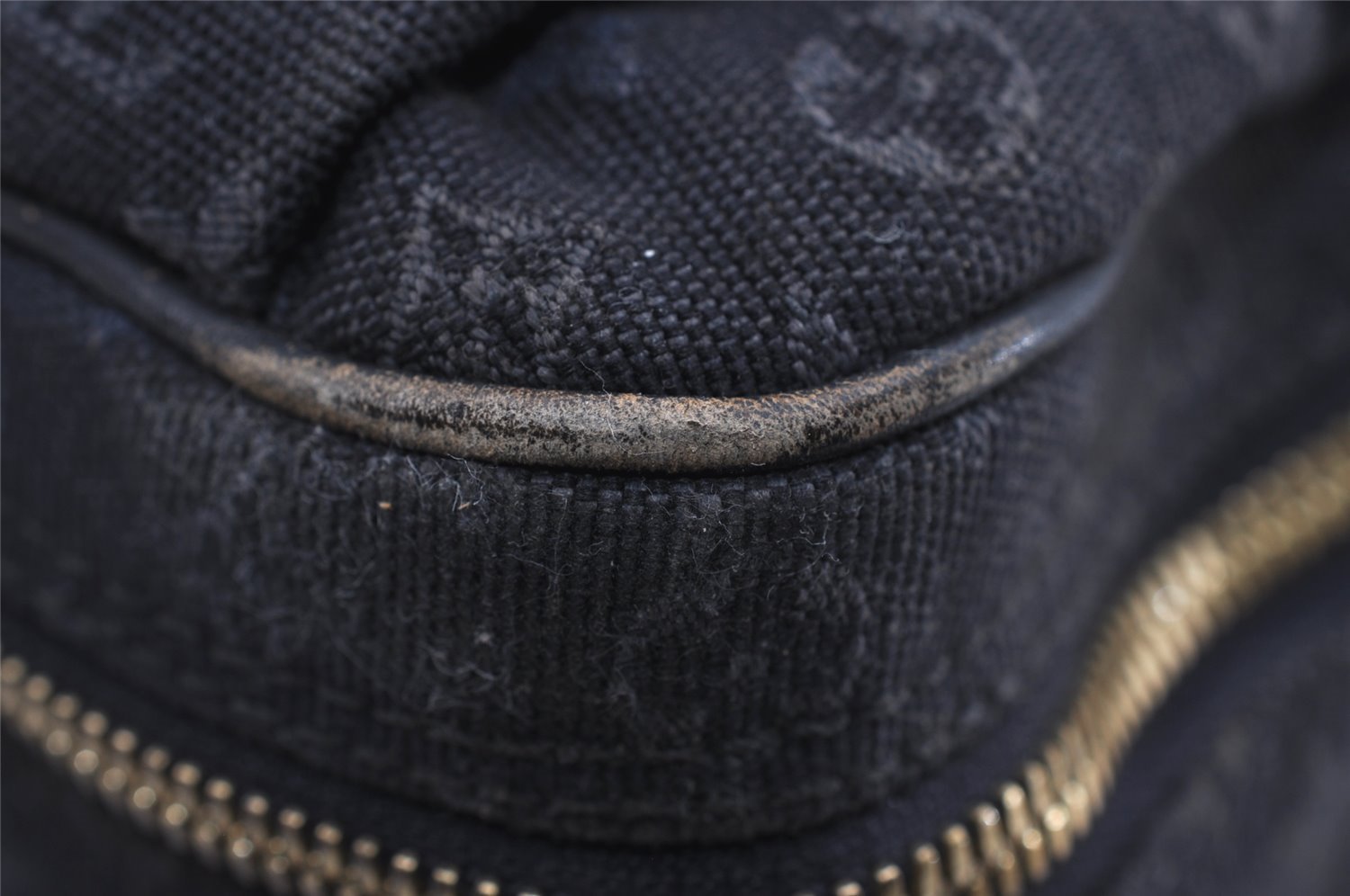 Authentic Louis Vuitton Monogram Mini Claudine 2Way Boston Bag M42331 Blue 1828I