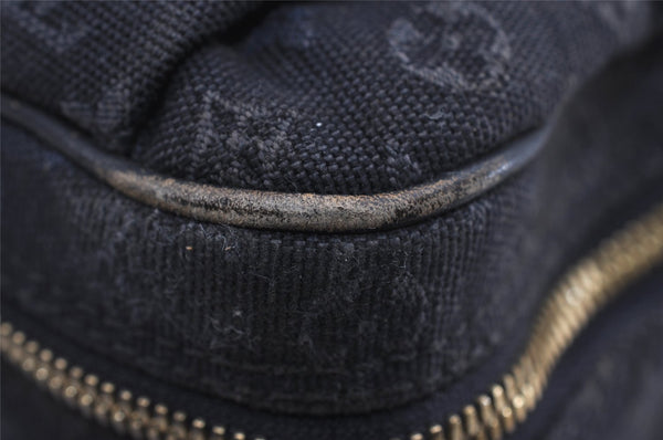 Authentic Louis Vuitton Monogram Mini Claudine 2Way Boston Bag M42331 Blue 1828I