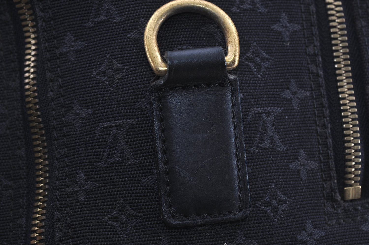 Authentic Louis Vuitton Monogram Mini Claudine 2Way Boston Bag M42331 Blue 1828I