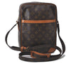Auth Louis Vuitton Monogram Danube MM Shoulder Cross Body Bag M45264 LV 1829D