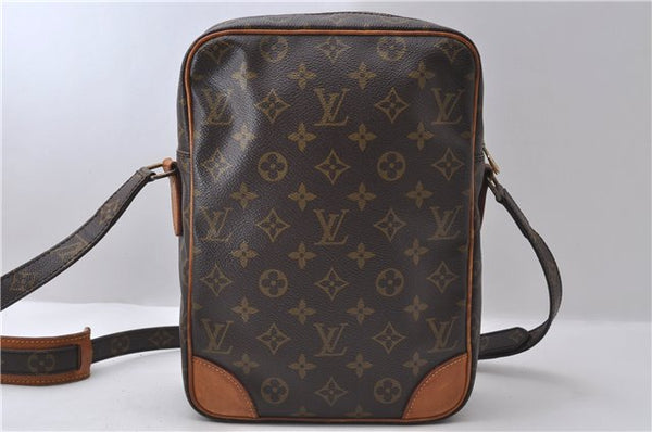 Auth Louis Vuitton Monogram Danube MM Shoulder Cross Body Bag M45264 LV 1829D