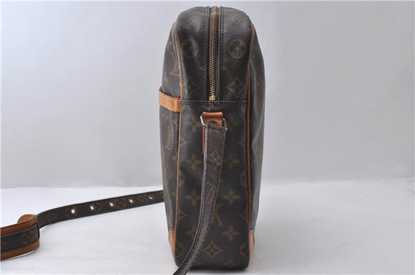 Auth Louis Vuitton Monogram Danube MM Shoulder Cross Body Bag M45264 LV 1829D