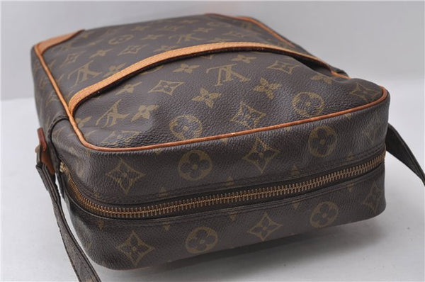 Auth Louis Vuitton Monogram Danube MM Shoulder Cross Body Bag M45264 LV 1829D