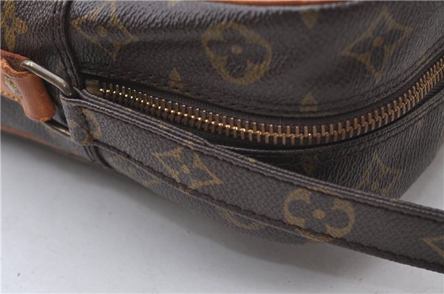 Auth Louis Vuitton Monogram Danube MM Shoulder Cross Body Bag M45264 LV 1829D