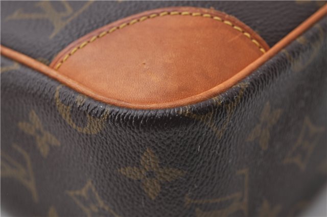 Auth Louis Vuitton Monogram Danube MM Shoulder Cross Body Bag M45264 LV 1829D