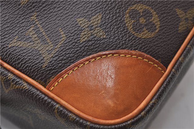 Auth Louis Vuitton Monogram Danube MM Shoulder Cross Body Bag M45264 LV 1829D