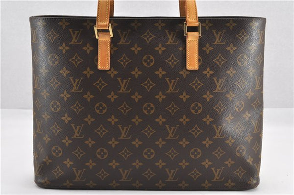 Authentic Louis Vuitton Monogram Luco Shoulder Tote Bag M51155 LV 1829G