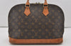 Authentic Louis Vuitton Monogram Alma Hand Bag Purse M51130 LV 1829I