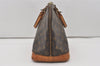 Authentic Louis Vuitton Monogram Alma Hand Bag Purse M51130 LV 1829I