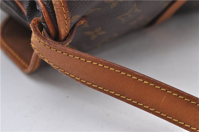 Auth Louis Vuitton Monogram Saumur 30 Shoulder Cross Body Bag M42256 LV 1830D