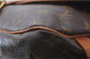 Auth Louis Vuitton Monogram Saumur 30 Shoulder Cross Body Bag M42256 LV 1830D