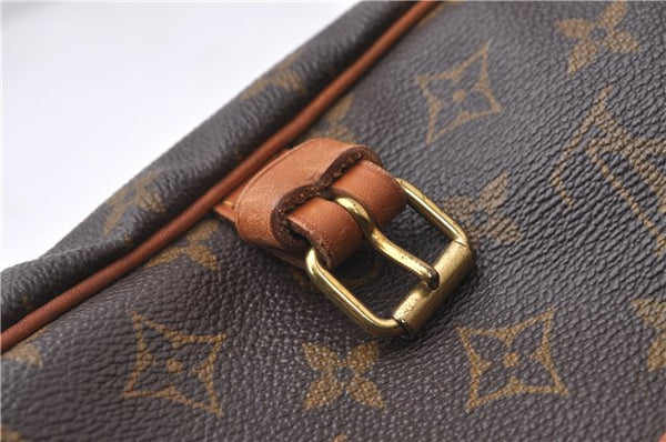 Auth Louis Vuitton Monogram Saumur 30 Shoulder Cross Body Bag M42256 LV 1830D