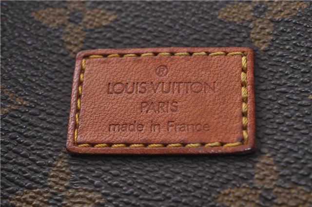 Auth Louis Vuitton Monogram Saumur 30 Shoulder Cross Body Bag M42256 LV 1830D