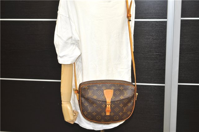 Auth Louis Vuitton Monogram Jeune Fille MM Shoulder Cross Bag M51226 LV 1831D