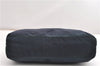 Authentic PRADA Nylon Tessuto Leather Shoulder Hand Bag B11215 Navy Blue 1831G
