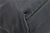 Authentic PRADA Nylon Tessuto Leather Shoulder Hand Bag B11215 Navy Blue 1831G