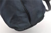 Authentic PRADA Nylon Tessuto Leather Shoulder Hand Bag B11215 Navy Blue 1831G