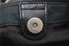 Authentic PRADA Nylon Tessuto Leather Shoulder Hand Bag B11215 Navy Blue 1831G