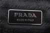 Authentic PRADA Nylon Tessuto Leather Shoulder Hand Bag B11215 Navy Blue 1831G