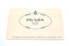 Authentic PRADA Nylon Tessuto Leather Shoulder Hand Bag B11215 Navy Blue 1831G
