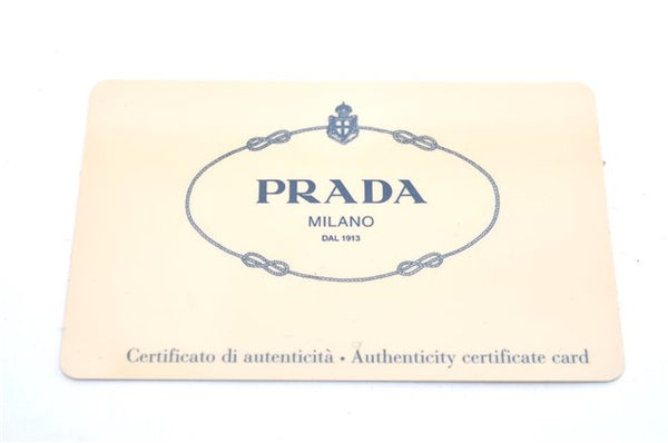 Authentic PRADA Nylon Tessuto Leather Shoulder Hand Bag B11215 Navy Blue 1831G