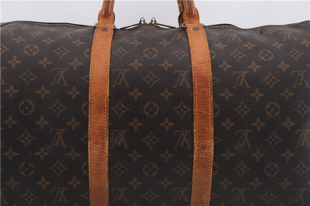 Auth Louis Vuitton Monogram Keepall Bandouliere 50 Boston Bag M41416 LV 1832D