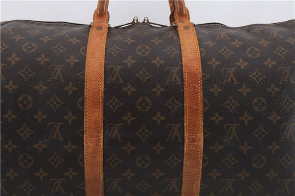 Auth Louis Vuitton Monogram Keepall Bandouliere 50 Boston Bag M41416 LV 1832D