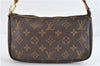 Authentic Louis Vuitton Monogram Pochette Accessoires Pouch M51980 LV 1833D
