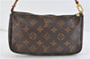 Authentic Louis Vuitton Monogram Pochette Accessoires Pouch M51980 LV 1833D