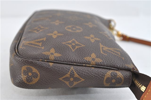 Authentic Louis Vuitton Monogram Pochette Accessoires Pouch M51980 LV 1833D