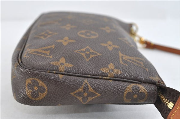 Authentic Louis Vuitton Monogram Pochette Accessoires Pouch M51980 LV 1833D