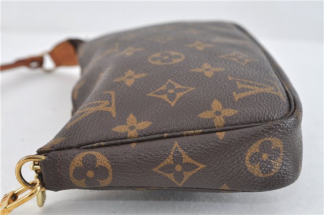 Authentic Louis Vuitton Monogram Pochette Accessoires Pouch M51980 LV 1833D