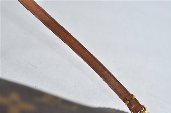 Authentic Louis Vuitton Monogram Pochette Accessoires Pouch M51980 LV 1833D
