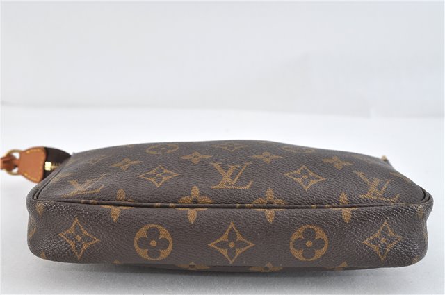 Authentic Louis Vuitton Monogram Pochette Accessoires Pouch M51980 LV 1833D