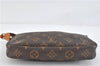 Authentic Louis Vuitton Monogram Pochette Accessoires Pouch M51980 LV 1833D