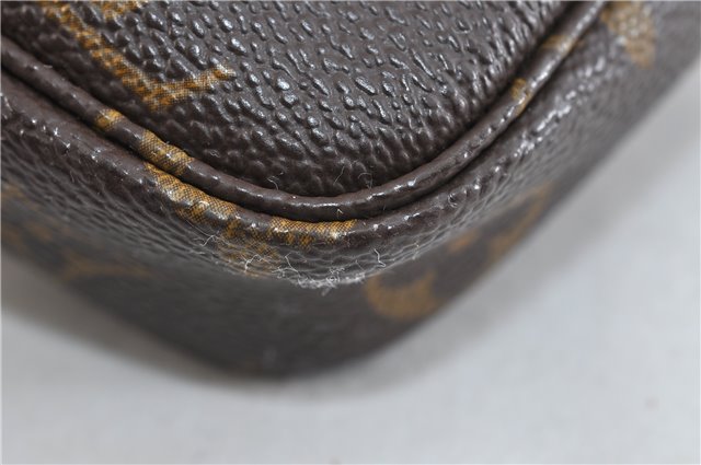 Authentic Louis Vuitton Monogram Pochette Accessoires Pouch M51980 LV 1833D
