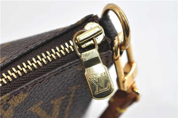 Authentic Louis Vuitton Monogram Pochette Accessoires Pouch M51980 LV 1833D
