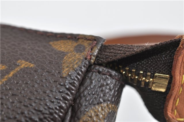 Authentic Louis Vuitton Monogram Pochette Accessoires Pouch M51980 LV 1833D