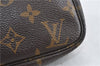 Authentic Louis Vuitton Monogram Pochette Accessoires Pouch M51980 LV 1833D