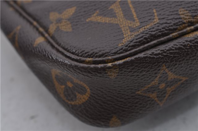 Authentic Louis Vuitton Monogram Pochette Accessoires Pouch M51980 LV 1834D