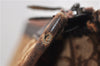 Authentic Christian Dior Trotter Shoulder Cross Bag Canvas Leather Brown 1834G