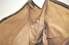 Authentic Christian Dior Trotter Shoulder Cross Bag Canvas Leather Brown 1834G