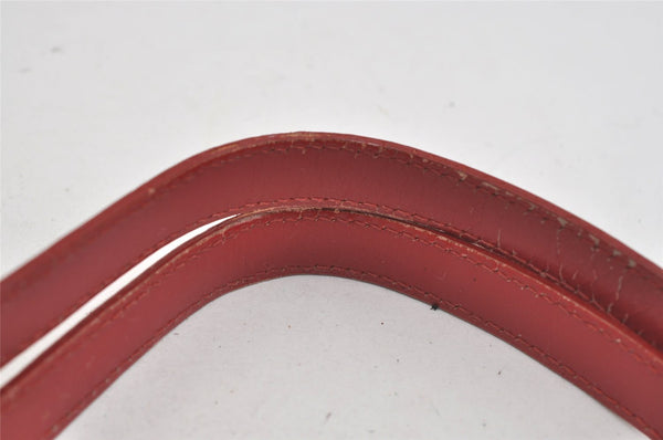 Authentic GUCCI Vintage Shoulder Tote Bag GG Canvas Leather 0021098 Black 1834I