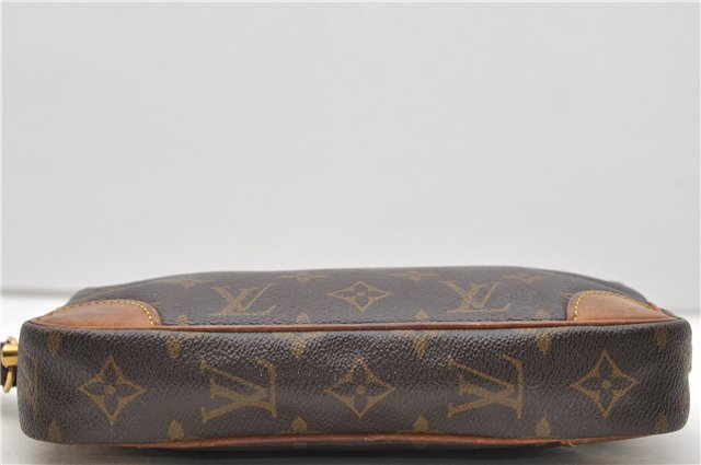 Auth Louis Vuitton Monogram Marly Dragonne PM Clutch Hand Bag M51827 LV 1835D