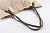 Authentic FENDI Vintage Canvas Leather Shoulder Tote Bag Beige 1835G